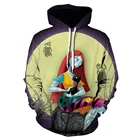 Мужская одежда 2020, толстовки с 3d принтом Кошмар перед Рождеством, мужские и женские свитшоты, Модный пуловер с капюшоном, повседневные спортивные свитшоты