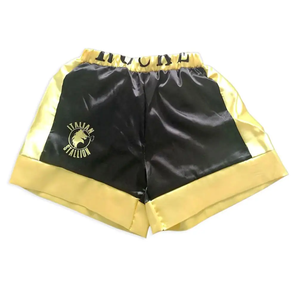 Stud Shorts Боксерский костюм для мальчиков Детский костюм Рокки Бальбоа костюм из фильма Аполлон для косплея с изображением американского флага/Итальянский жеребец, костюм на Хэллоуин для детей - Цвет: Stud Shorts