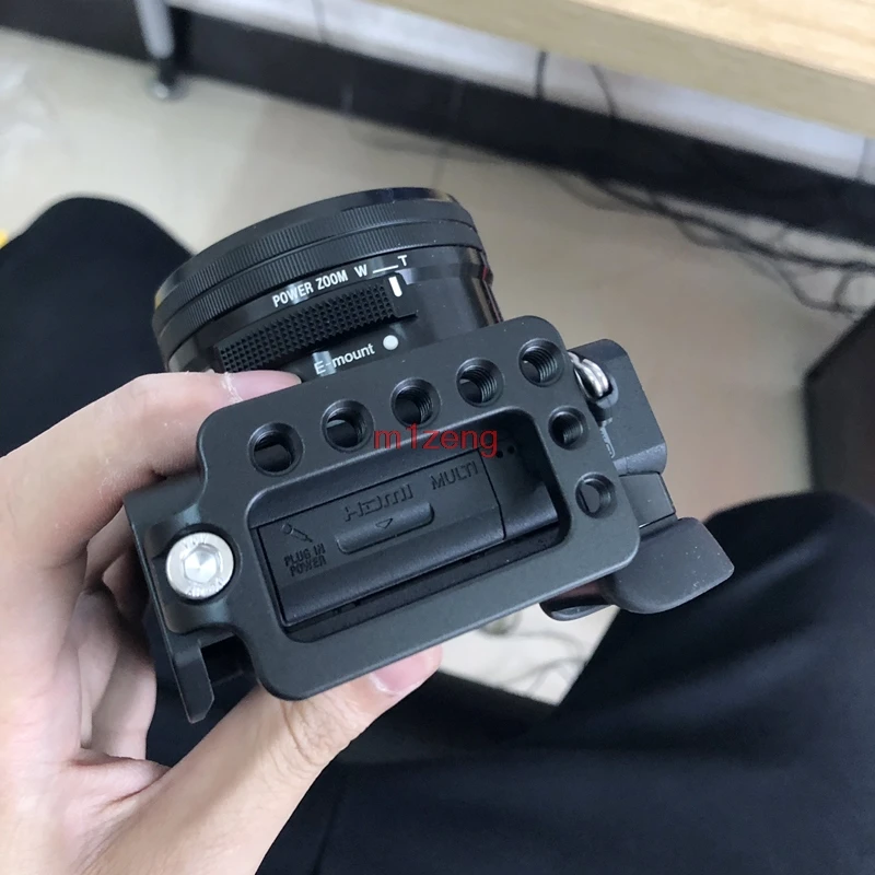 A6400 БЫСТРОРАЗЪЕМНАЯ l-пластина/кронштейн держатель рукоятка адаптер для sony Alpha ILCE-6400L ILCE-6400M A6400 RRS SUNWAYFOTO Markins