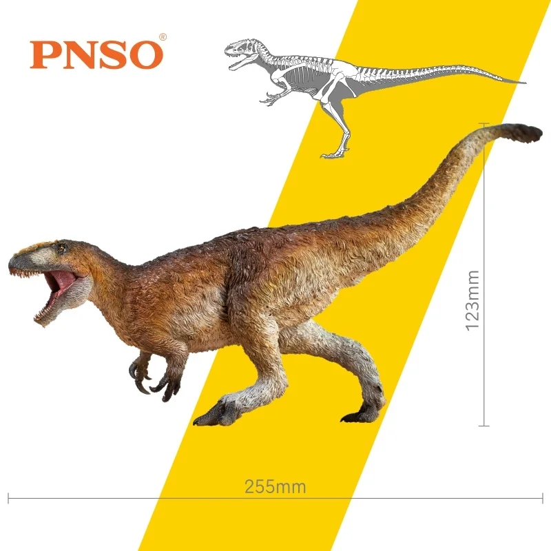 PNSO Yutyrannus-dinosaurios de juguete para ni&ntilde;os, modelo Animal prereligioso, dinosaurios cl&aacute;sicos-0