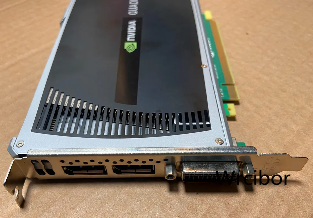 вытянутая видеокарта nvidia quadro 4000 2 гб