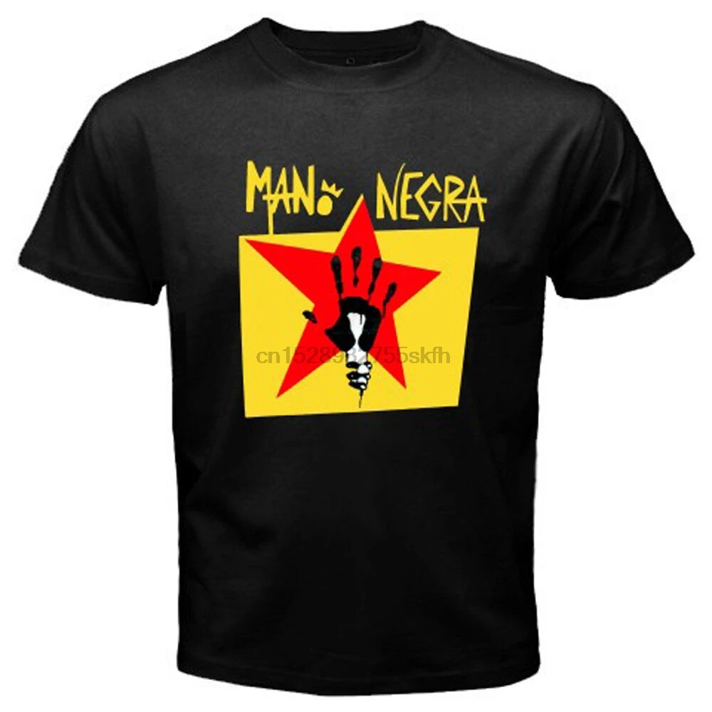 New Mano Negra Manu Chao Rock Band Mens 