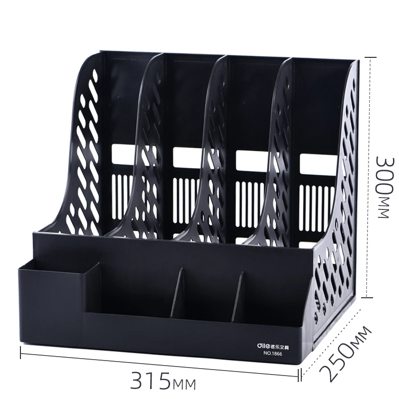 Folder Storage Box Bookshelf File Shelf Office Book Stand Desktop Stationery Supplies Information Organizer Bag Holder | Дом и сад