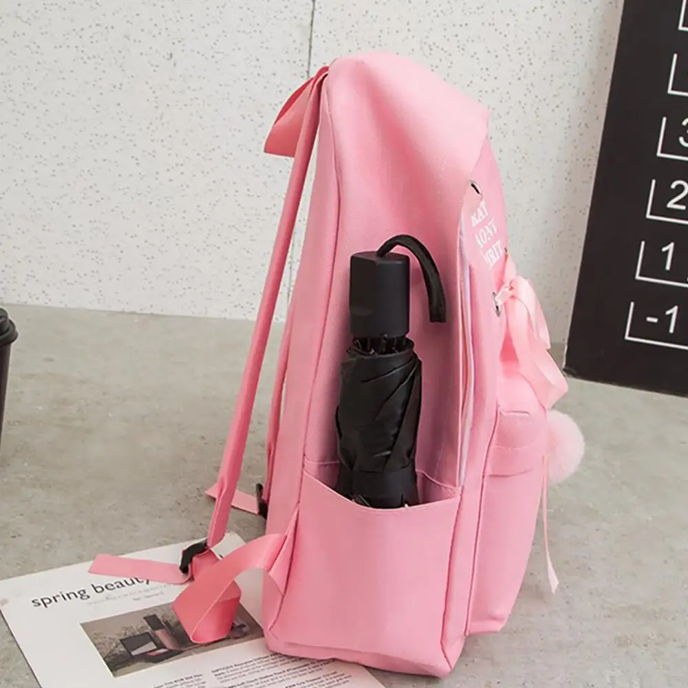 Рюкзак для девочек школьная сумка книг комплект из 3 предметов модный