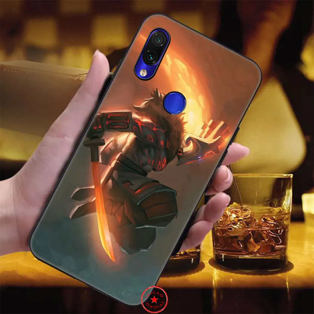 Dota 2 Мягкий силиконовый чехол для Xiaomi Redmi Note 5 6 7 8 Pro 5A Prime 4X крышка |
