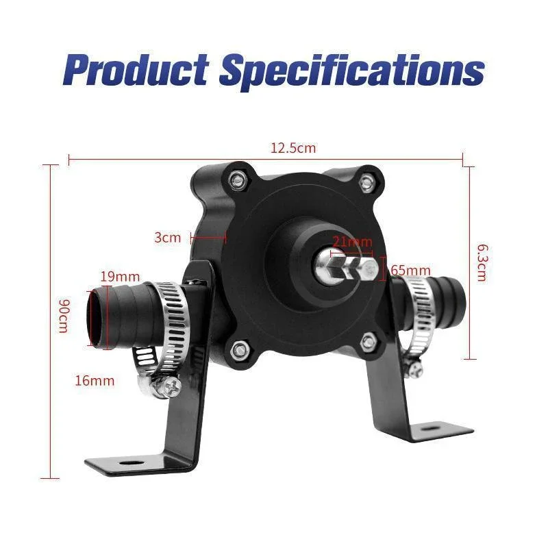 Портативный ручной насос для дрели электрический дизельного масла и жидкости