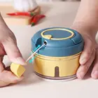 Многофункциональный ручной пресс для чеснока, измельчитель мяса, фруктов, овощей, чеснока, кухонные аксессуары