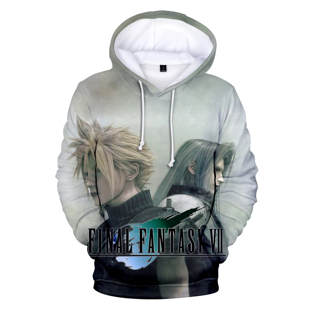 

Толстовка Sidno ultifantasy VII 3D, Мужская/женская одежда, пуловеры, модная повседневная толстовка, весна-осень, пальто с длинным рукавом для мальчико...