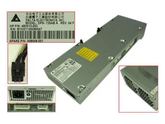 Рабочая станция Z600 650 Вт DPS 725AB A 482513 003 блок питания для сервера|Блоки компьютеров| |