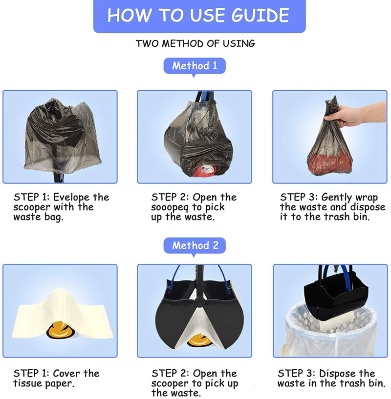 Benepaw складной совок для собак и какашек портативный контейнер отходов Когтеточка