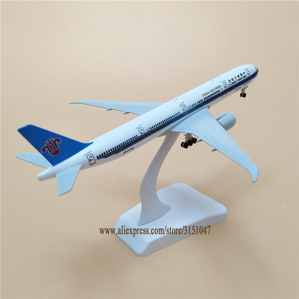 Модель самолета из металлического сплава China South Airlines модель Боинг 777 B777 с