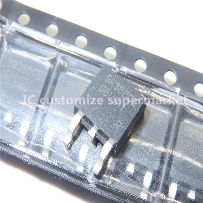 

10PCS/LOT NWE 5R380CE IPD50R380CE TO-252 550V 14.4A SMD Transistor