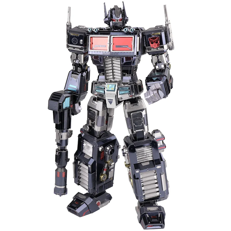 

Художественная модель MU 3D металлический пазл G1 черный классический Робот Модель наборы сделай сам 3D лазерная вырезка сборка головоломки иг...