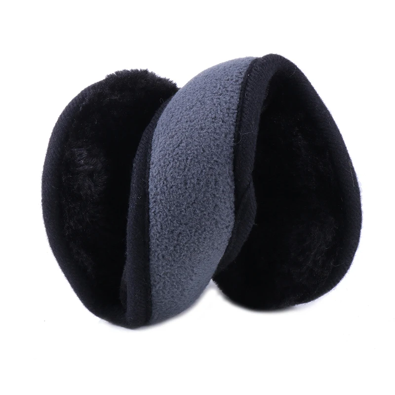 Winter Men Earmuffs Women Ear Muffs Pashmina Warmer Foldable Adjustable Faux Cashmere Cover Earflap Warm Plush Back Wear | Аксессуары