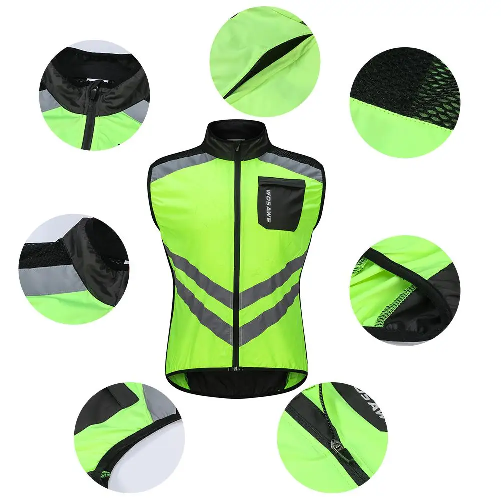 2019 Новый мотоциклетный светоотражающий жилет для езды на велосипеде