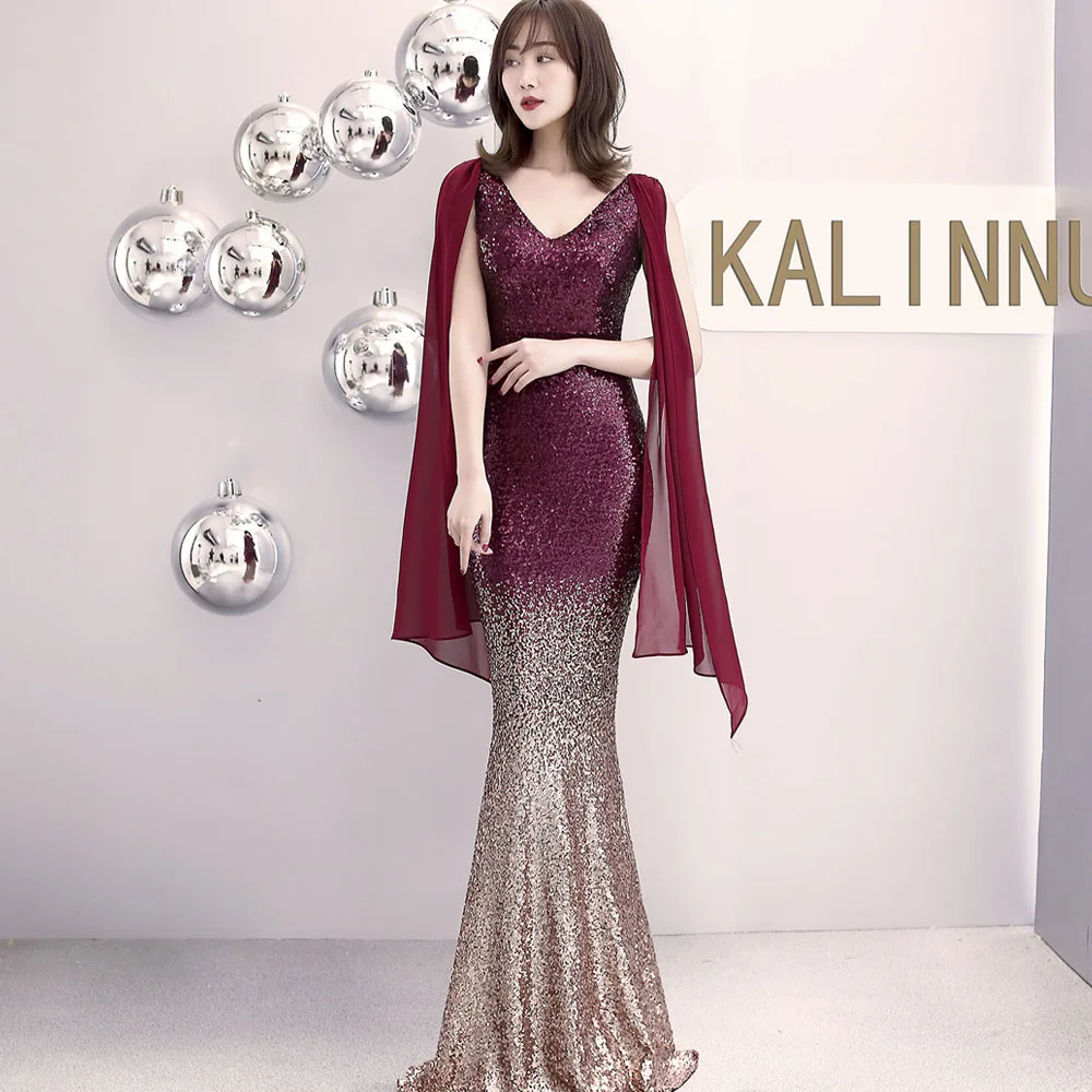 Элегантное Длинное Платье макси без рукавов с блестками вечерние платья в пол