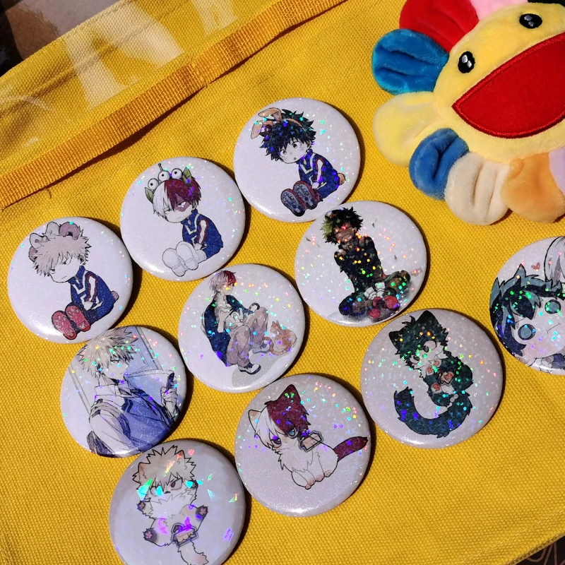 Nengdou T27 японское аниме булавка мой герой Академия фигурка значок косплея