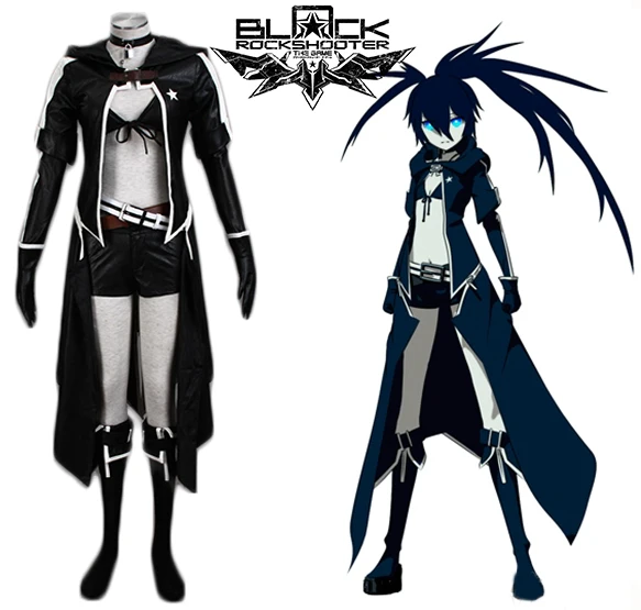 Vocaloid Crazy Black Rock Shooter Косплей Костюм портной|black rock shooter cosplay|cosplay costumecostume cosplay |