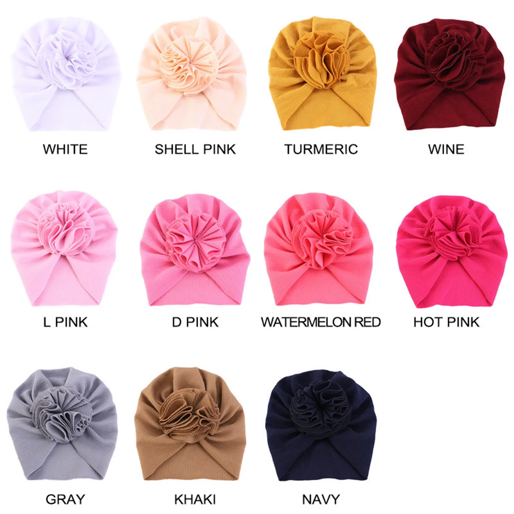 

Helisopus New Fashion Ladies Baby Hat Solid Newborn Toddler Baby Girls Head Wrap Elastic Headbands Hair Accessories Baby Gifts
