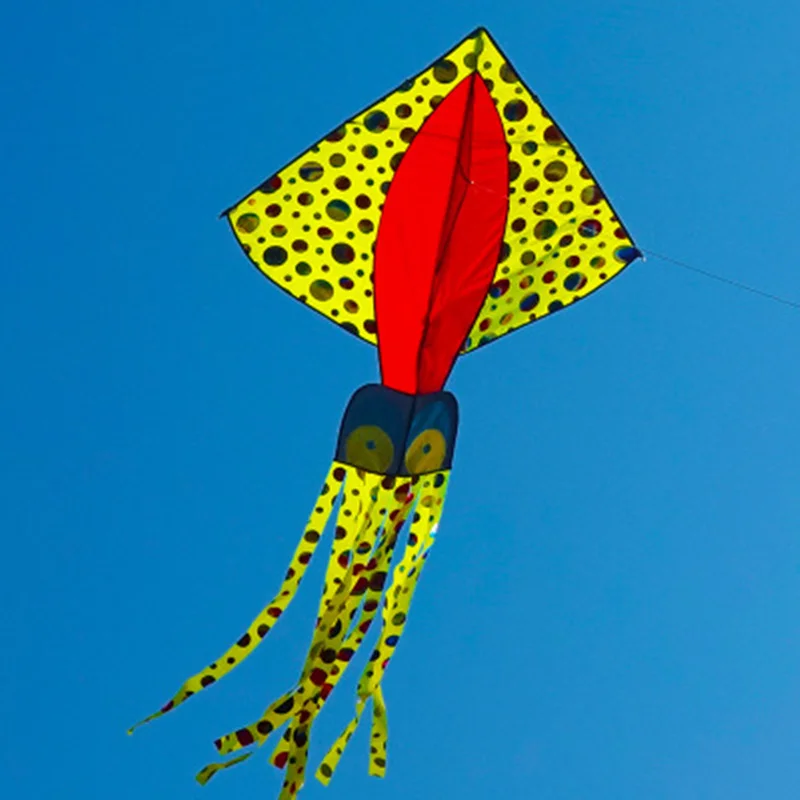 

2020 New Outdoor Sport Fun Flying Tool Toys For Children Toys Octopus Squid Tuna Kite Soft Inflatable Kite Marine Animal Kite