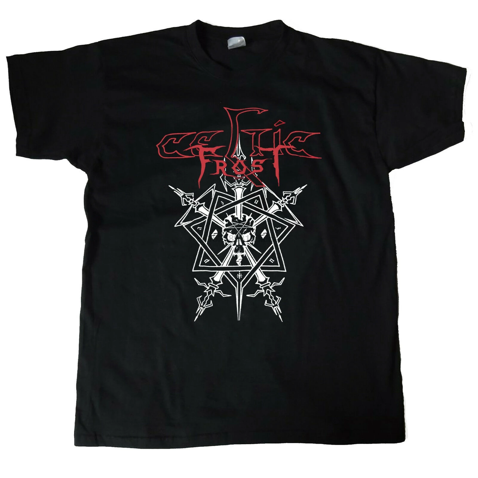 

Celtics Frost Morbid Tales 1984 Album Cover T-Shirt