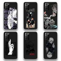 jujutsu kaisen anime phone case for samsung galaxy note20 ultra 7 8 9 10 plus lite m51 m21 m31s j8 2018 prime