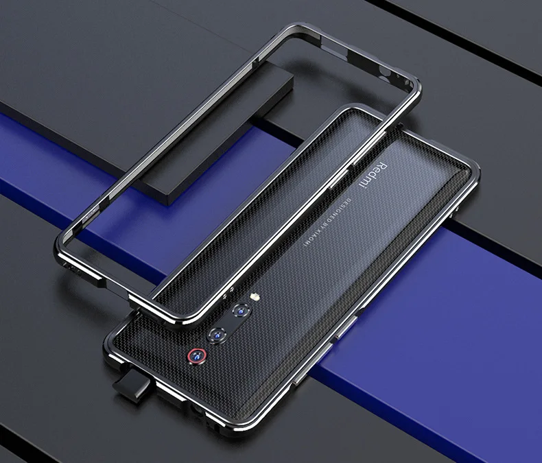 Тонкий алюминиевый бампер для Xiaomi Redmi K20 K20Pro роскошный металлический