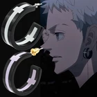 Акриловые серьги-кольца для косплея аниме Токийский рествент серьги Такаси мицуя мультяшный персонаж аксессуары для украшения