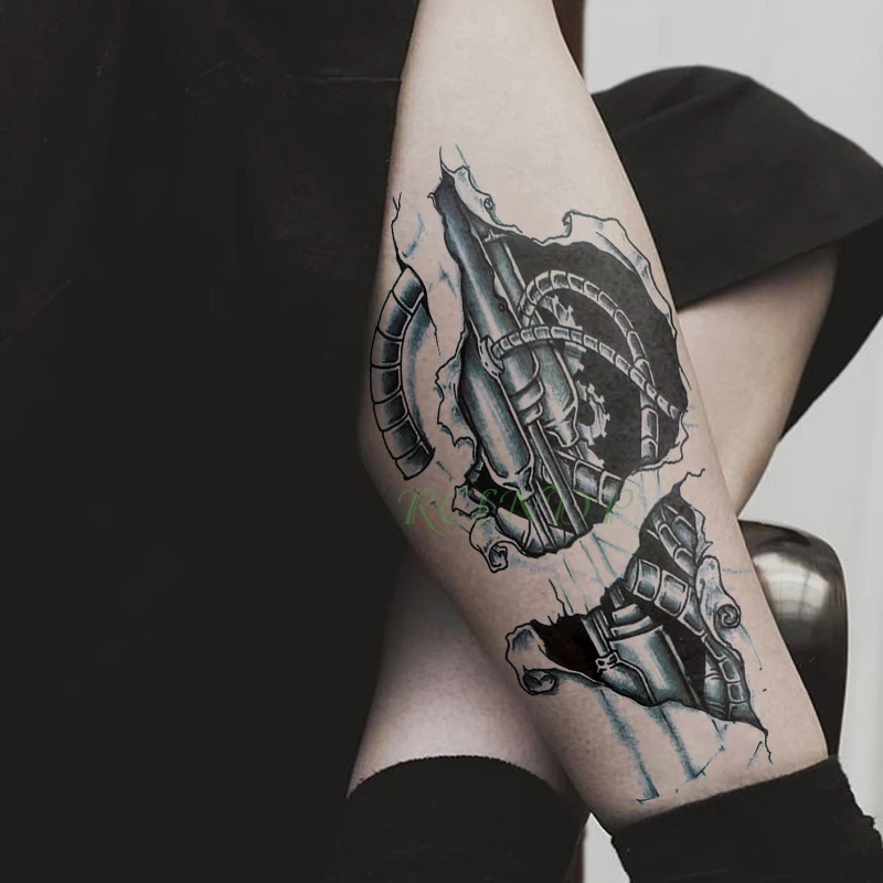 

Waterproof Temporary Tattoo Sticker Anchor Big Size Fake Tatto Flash Tatoo Tatouage Temporaire Body Art for Women Girl Men