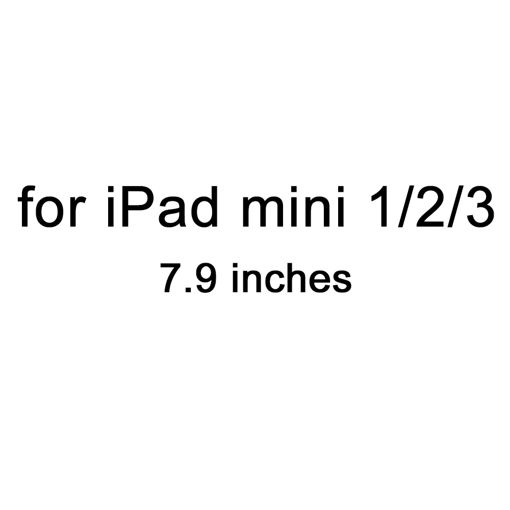 Закаленное стекло для ipad air 1 2 ipad mini 2 3 4 5 6 11 дюймов HD экран протектор 9H Защитное стекло для ipad 9,7 10,5 - Цвет: for ipad mini 1 2 3