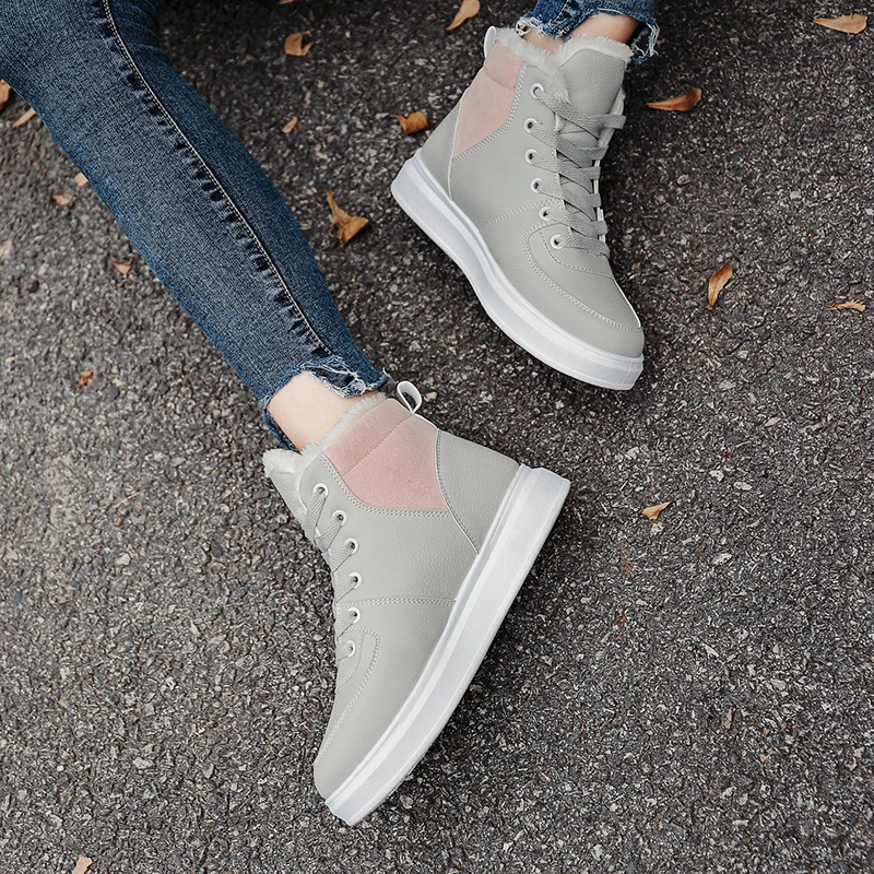 Зимняя обувь коллекция 2019 года женские ботильоны водонепроницаемые кроссовки