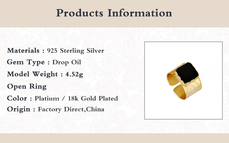 

VINY Irregular Glossy Dripping Ring 925 Sterling Silver Anillos Gold/Silver Rings For Women Opal Setting 2021Trend Bague Bijoux