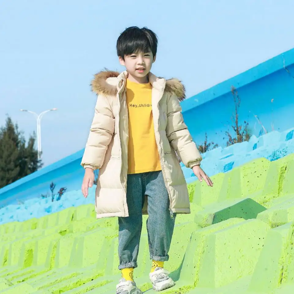 

2020 Fashion Baby Boys Girl Winter Coat Thick Warm Down Jacket Outerwear For 2-10 Yrs Kids Parka Teenage Girl Winter Clothing
