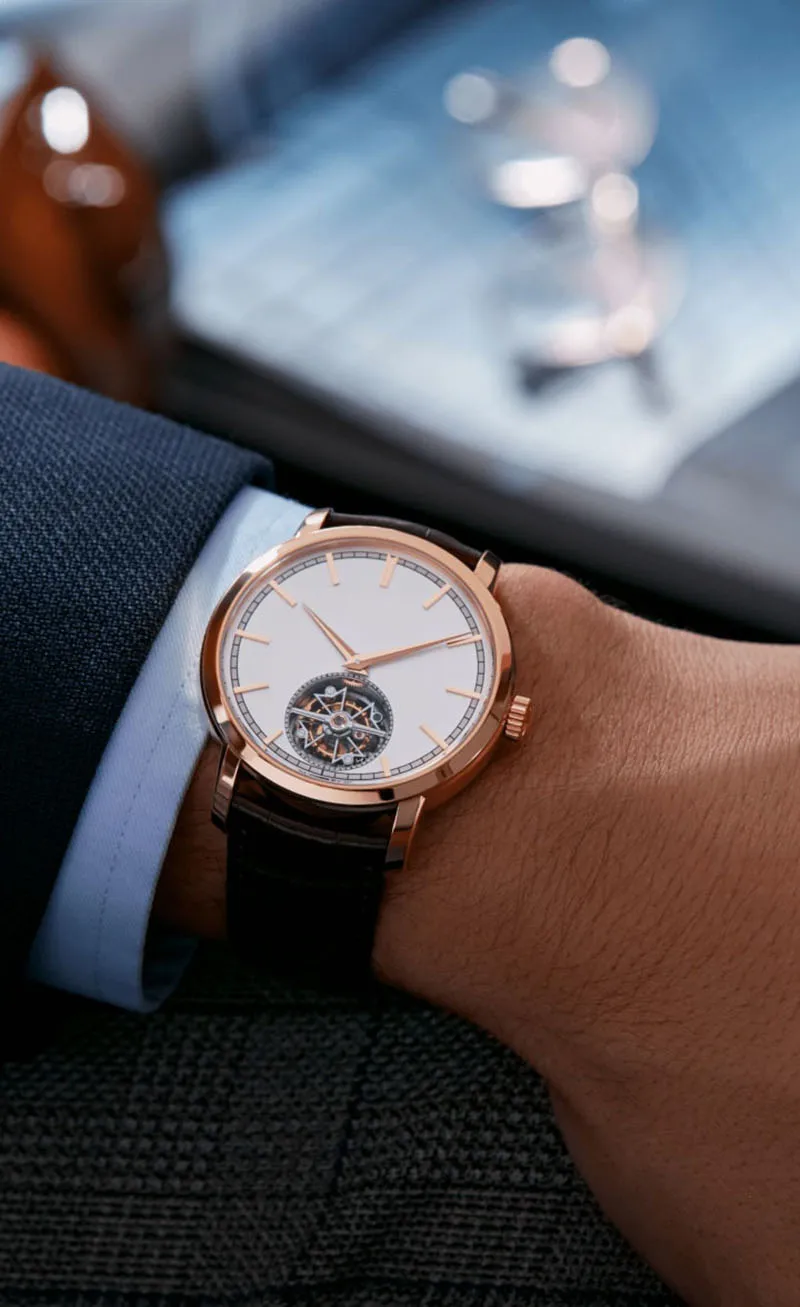 

TRADITIONNELLE TOURBILLON Men's watch luxury casual hollow calendar display chronograph tourbillon watch automatic mechanical
