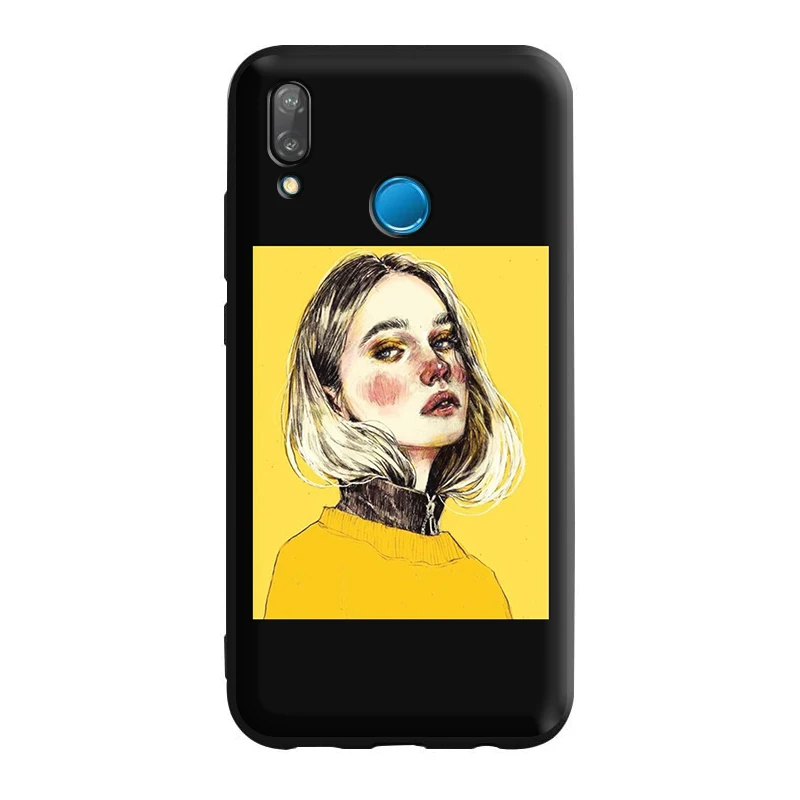 Чехол с художественной эстетикой Ван Гога Моны Лизы Давида для Huawei Mate 10 20 Lite Y6 Y7 Y9