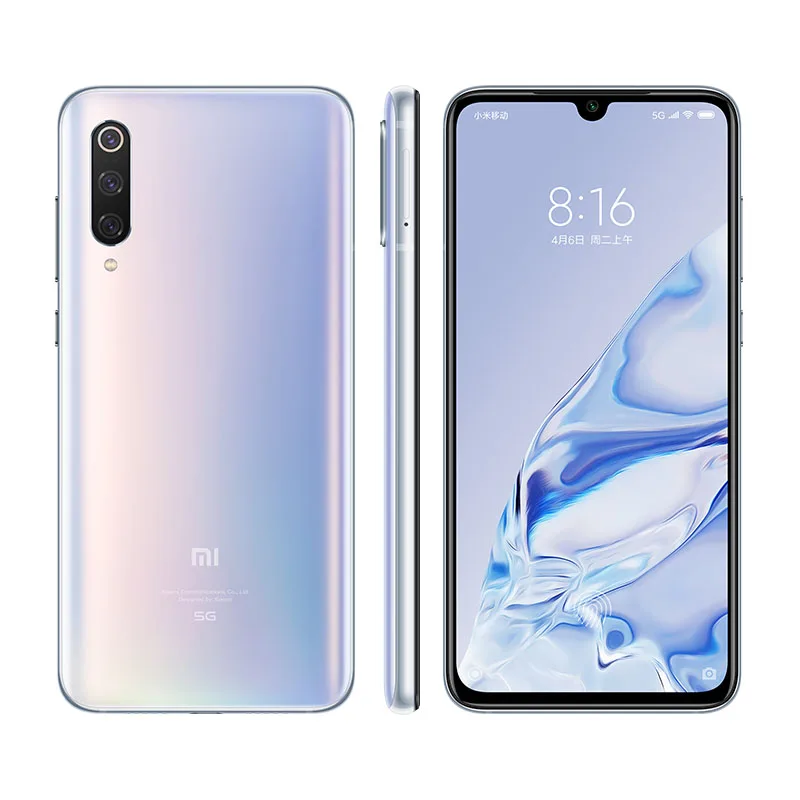 Xiaomi mi 9 pro (5G) 8GB 256GB смартфон 5G Snapdragon 855plus 48MP с тройной камерой 4000mAh аккумулятор AMOLED 6