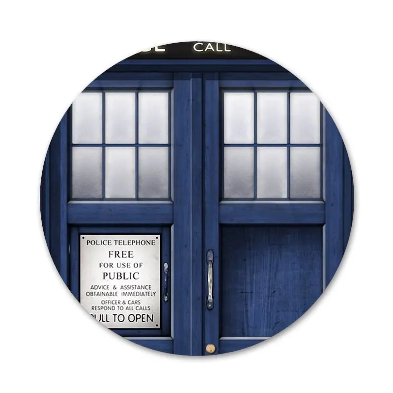 Tardis Box Doctor Who Badge Брошь заколка аксессуары для украшения одежды и рюкзака | Дом сад