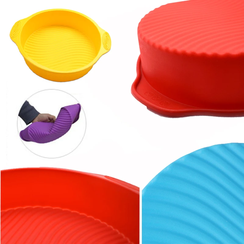 9 дюймов жаропрочные Инструменты для выпечки производитель DlY круглой формы 3D