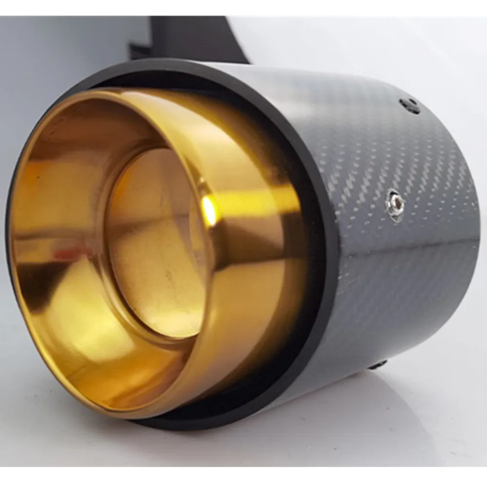 Наконечник глушителя из углеродного волокна 1 шт. подходит для Mini Cooper наконечник