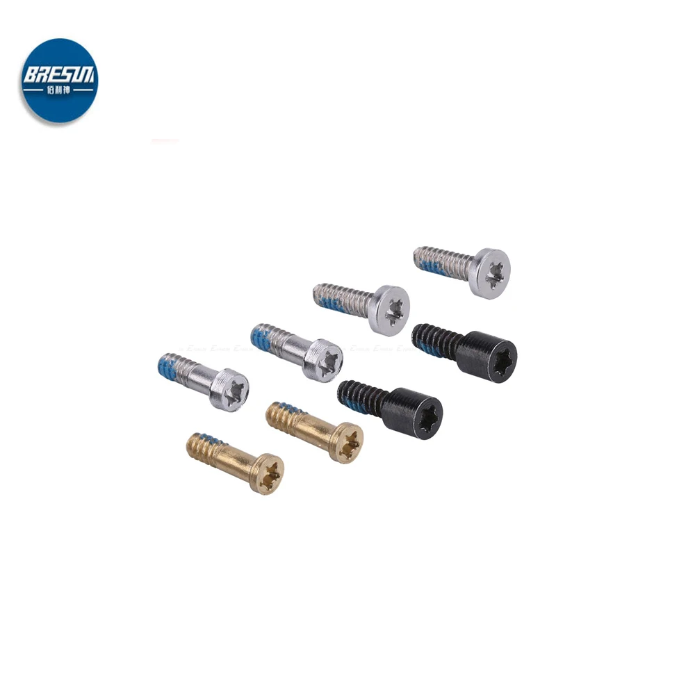 

Original 10pcs Plug Dock Connector Bottom Screw For iPhone 4 4S 5 5S SE 5C 6G 7G 6S 6S Plus 7 Plus 5 Point Star Screws