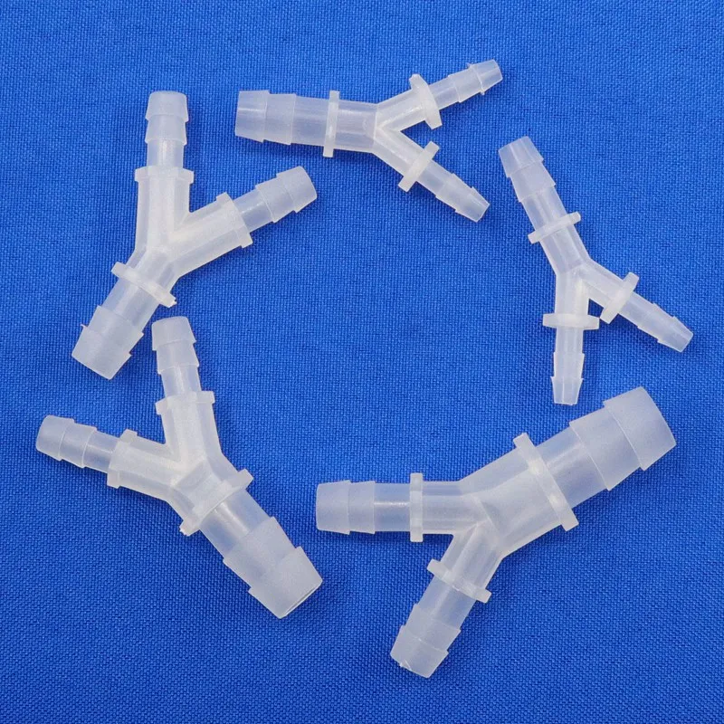 

5 ~ 100 шт., 4 ~ 12 мм, Y-образные резьбовые соединители для шланга