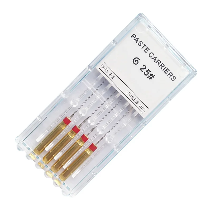 4 шт./кор. с фокусным расстоянием 25 мм зубной пасты перевозчиков спираль