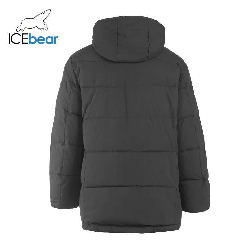 ICEbear 2019 Новая зимняя мужская одежда высококачественное Мужское пальто с