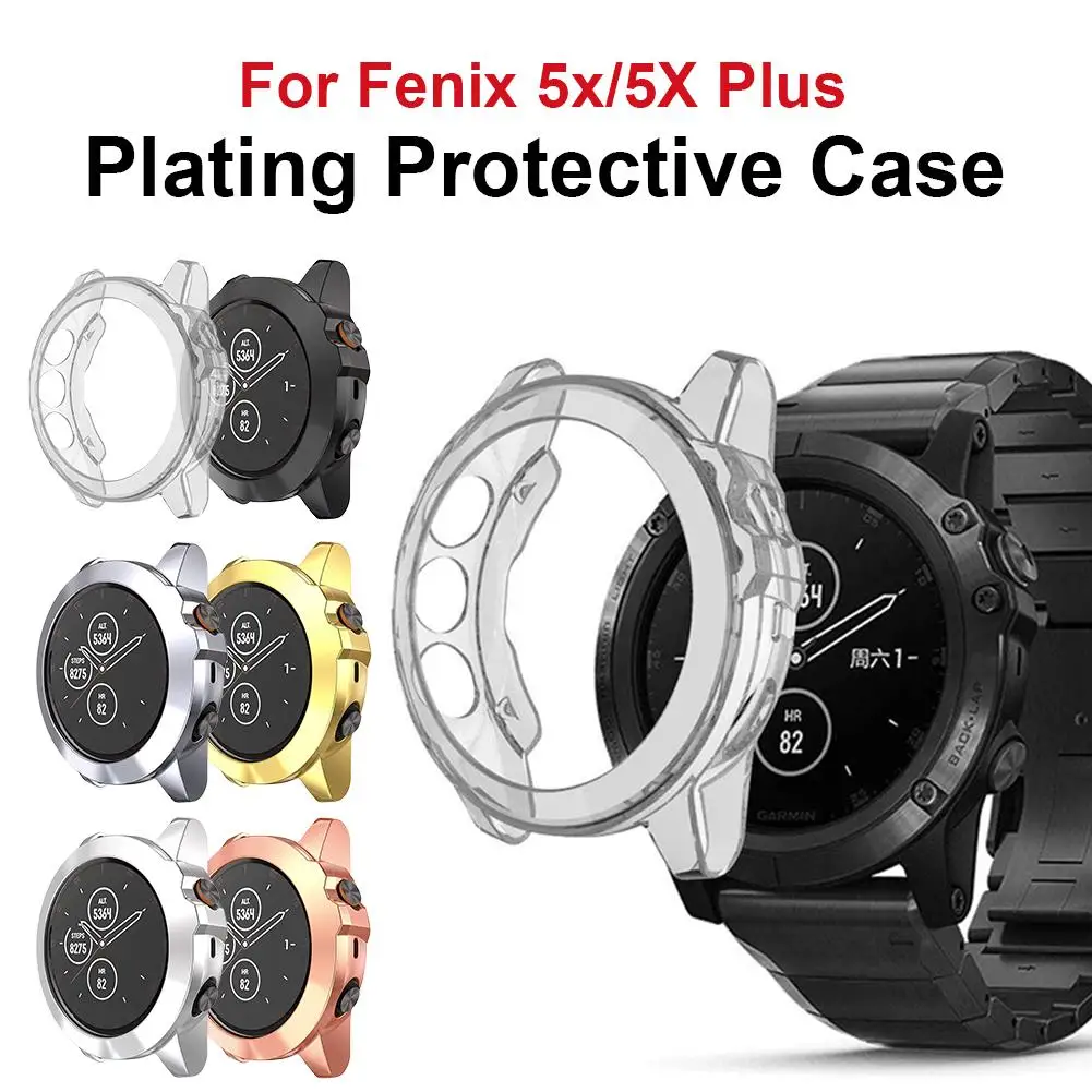 Чехлы из ТПУ Защитный чехол для наручных gps-часов Garmin Fenix 5X XPlus/5X защитный умных