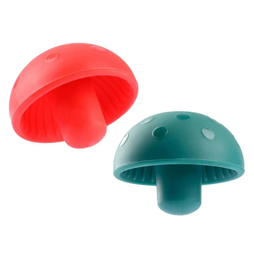 

40%HOTBottle Stopper Cartoon Mushroom Shape CapS1 Creative Silicone Wine Stopper Kitchen