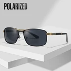 Солнцезащитные очки DPZ Мужские поляризационные, зеркальные солнечные аксессуары для вождения, 2020