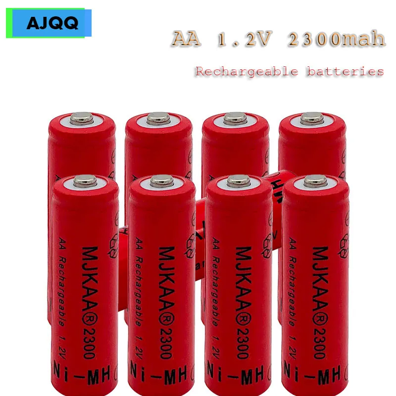 

Factory pric AJQQ Ni-MH AA 2300mah 1.2V Rechargeable Battery Factory Price For Most Electronic Products Such As Mp3/MP4 Toys