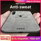 Тканевый чехол для телефона с рисунком оленя для Xiaomi Mi 9 9se 8 8se 6X Play Mix 2 2s 3 Max 3 Redmi 6A 6Pro Note 7 6, мягкий чехол