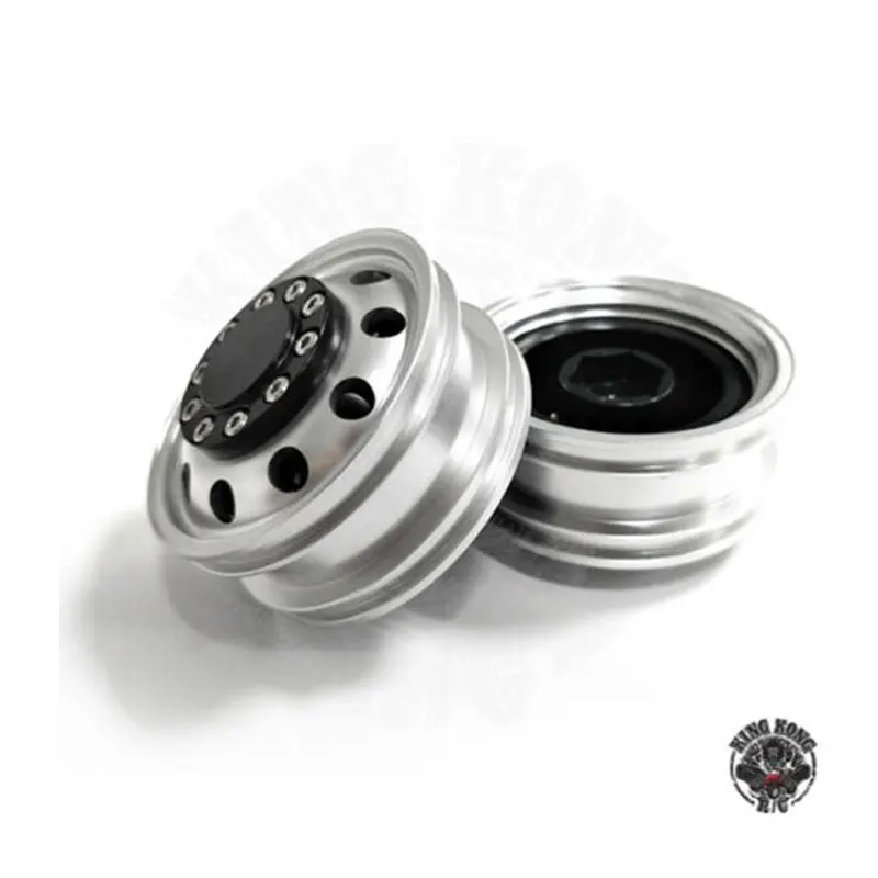 Kingkong Metal 1 75 &quotприводное переднее колесо A (2 шт.) для Tamiya 1/14 RC трактор | Игрушки и