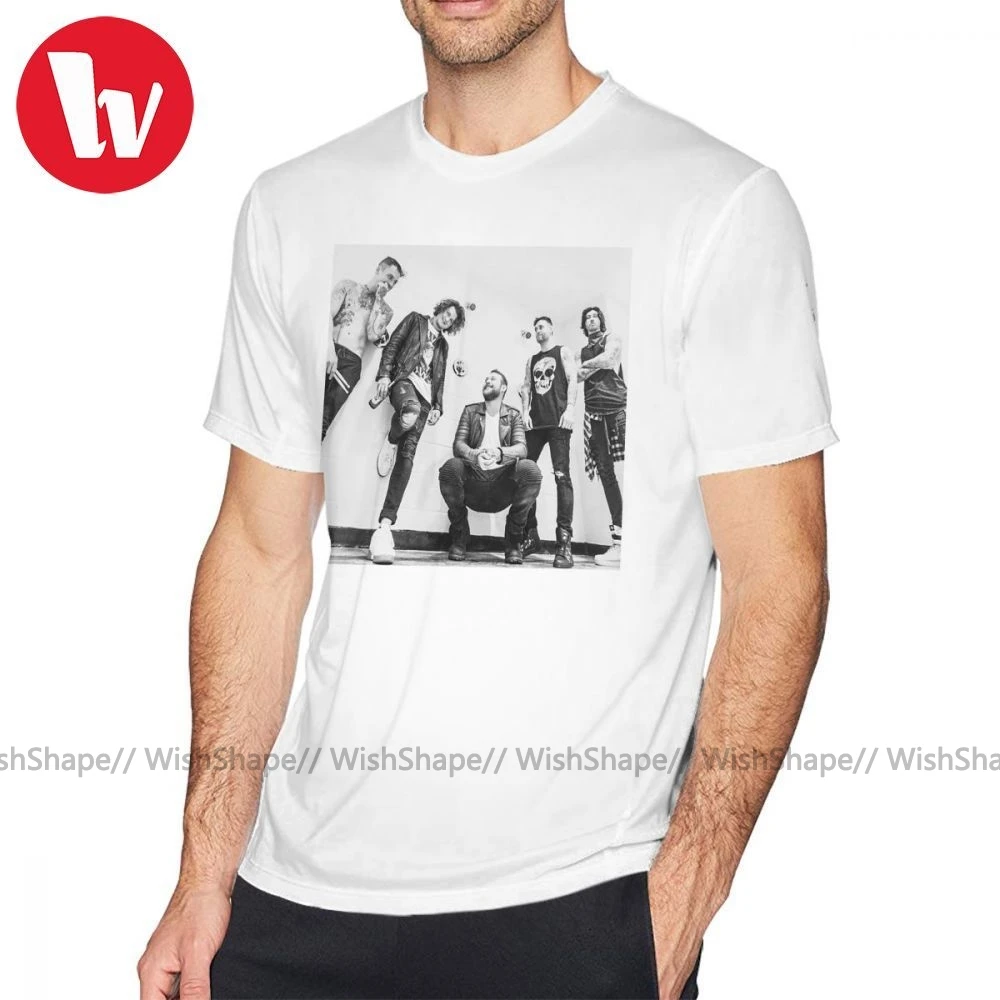 Мужская футболка с короткими рукавами 100% хлопок принтом размера плюс|Мужские